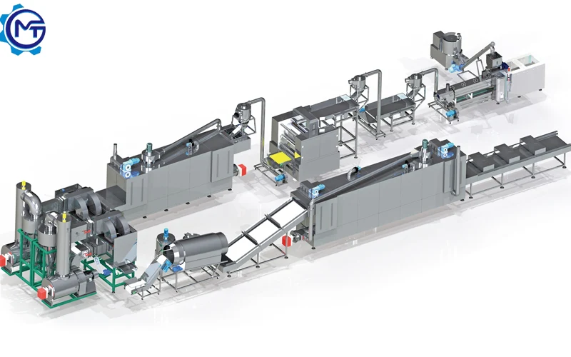 Breakfast Cereals Corn Flakes Production Line