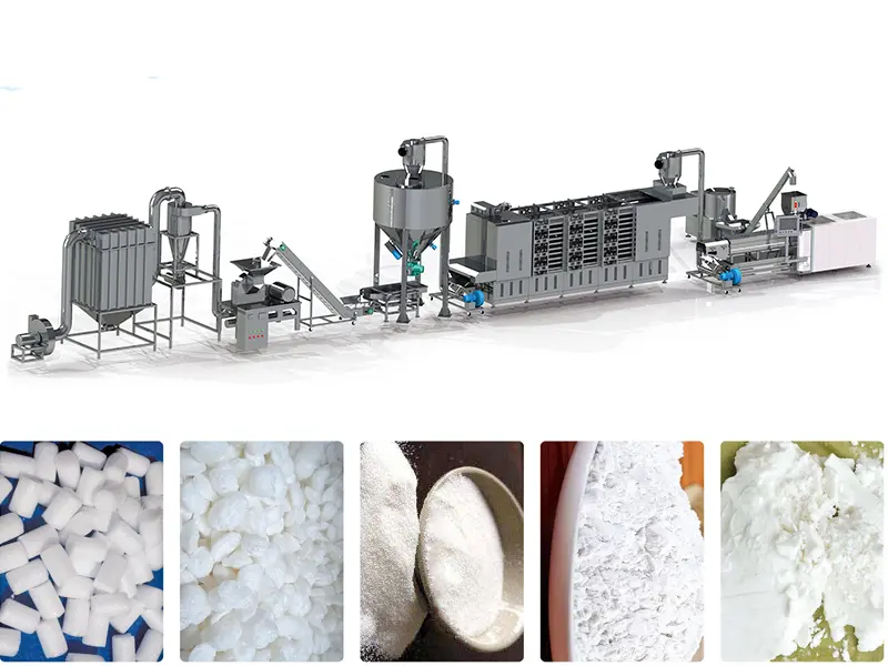 modified starch processing line