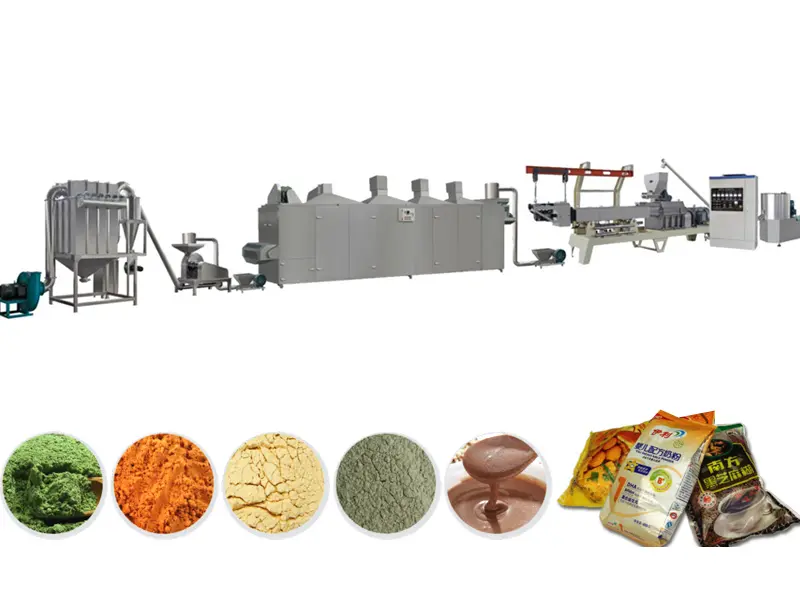 nutritional powder processing line