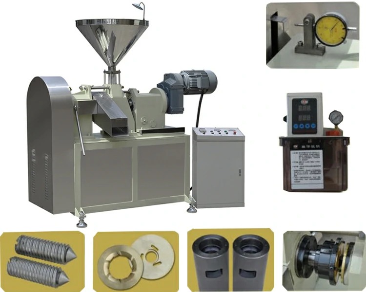 Rotary head extruder