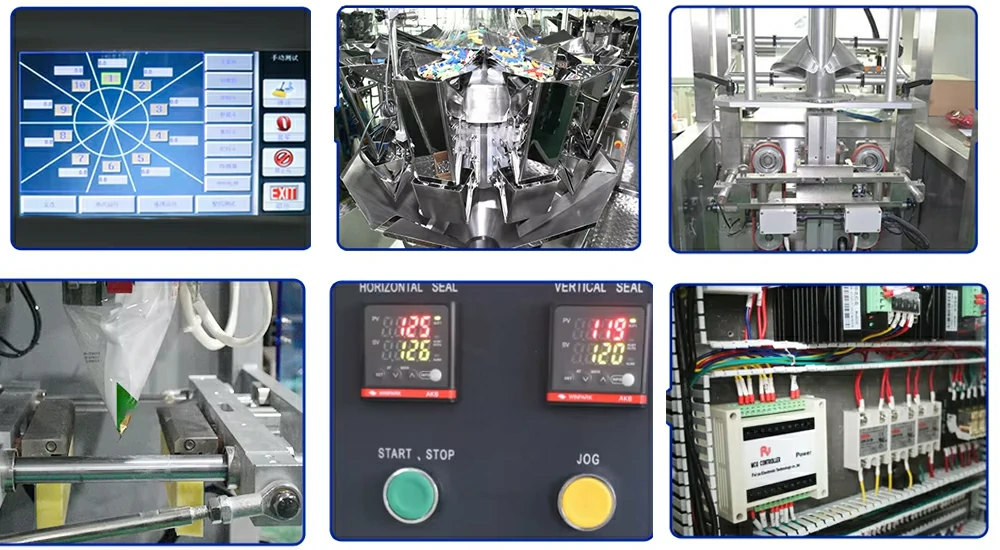 multi-head packing machin