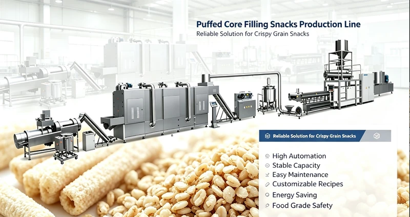 Jinan MT Machinery Successfully Installs High-Capacity Core-Filling Rice Snack Production Line in Indonesia Jinan MT Machinery Successfully Installs High-Capacity Core-Filling Rice Snack Production Line in Indonesia